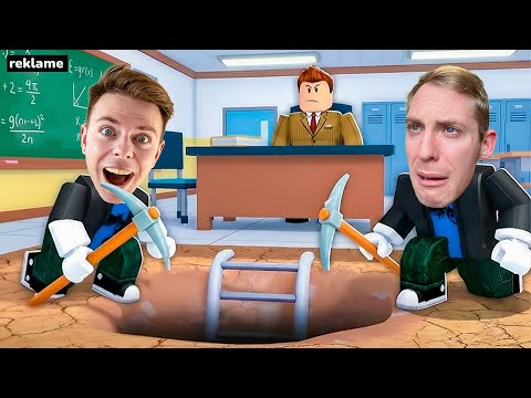 Flygter fra skolen i Roblox thumbnail