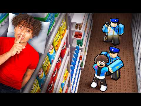Surviving 100 NIGHTS In ROBLOX MEGA STORE.. thumbnail