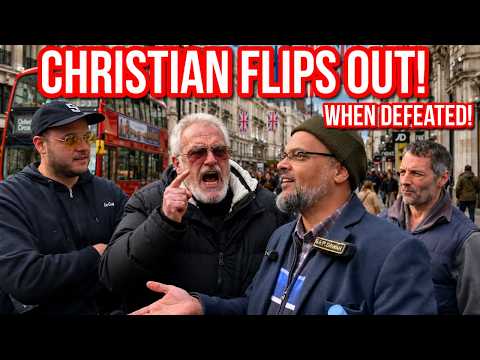 Christian Totally flips out! When Defeated! Hashim Vs Christian | Speakers corner | Hyde Park thumbnail