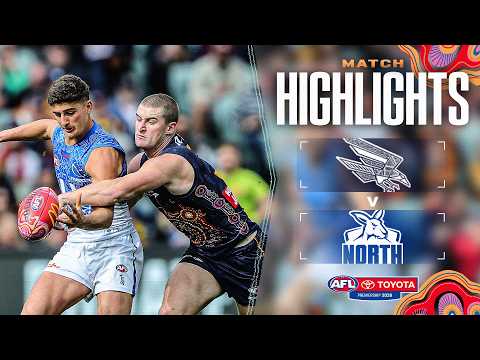 Kuwarna v North Melbourne Highlights | Round 10, 2026 | AFL thumbnail