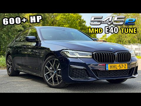 my BMW 545e on MHD E40 STAGE 2 // WILL it hit 300KMH on the AUTOBAHN? thumbnail