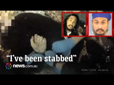 Police place handcuffs stabbed & dying man accused of racist attack thumbnail