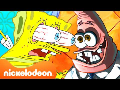 SpongeBob Gak Ada Obat! 🤪 bareng Patrick | 180 Menit | Nickelodeon Bahasa thumbnail