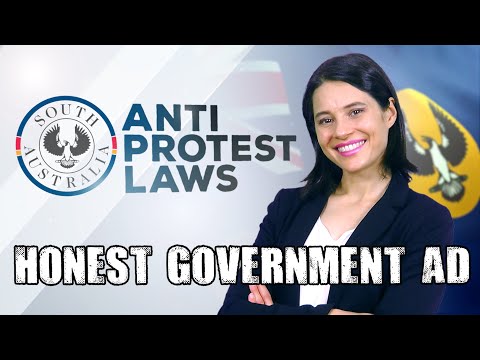Honest Government Ad | Anti Protest Laws (SA) thumbnail