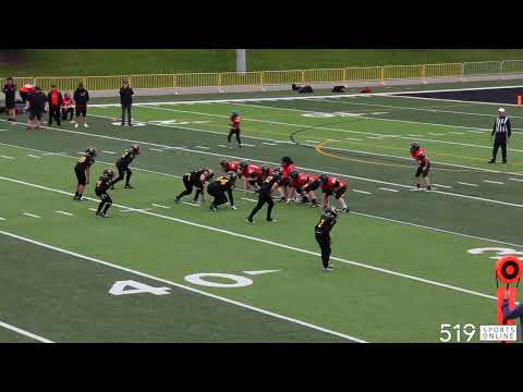 OSFL Football (Under 12AA)  - Brantford Bisons vs Waterloo Jr. Warriors thumbnail