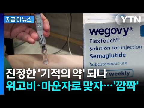 "무시하긴 어렵다"...위고비·마운자로 맞자 뜻밖의 항암 효과? [지금이뉴스] / YTN thumbnail