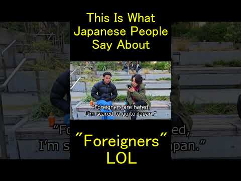 This is what Japanese people say about foreigners lol @takashiifromjapan thumbnail