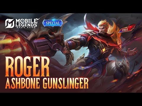 New Skin | Roger "Ashbone Gunslinger" | Mobile Legends: Bang Bang thumbnail