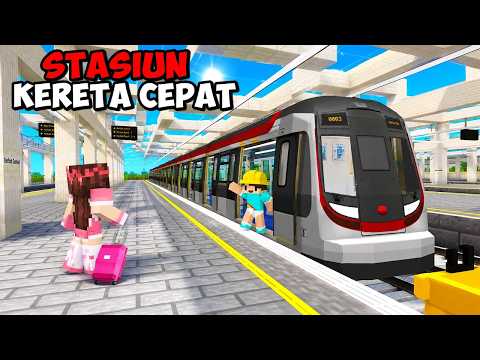 CANGGIH!! Kita Bikin Stasiun KERETA SUPER CEPAT Di Atas Air ?? thumbnail