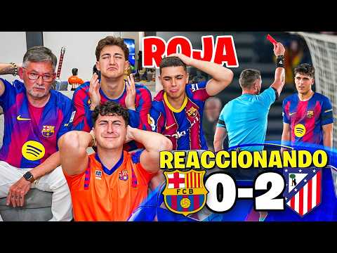 REACCIONANDO al BARÇA 0-2 ATLÉTICO de MADRID *JAVI se ENFADA MUCHO* thumbnail