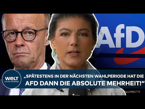 AFD: „Eine Ohrfeige für den Wähler!“ – Wagenknecht ledert bei WELT heftig gegen die Brandmauer! thumbnail