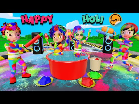 Rohan Robot Ki Holi | Holi Wala Cartoon | Pagal beta | Desi Comedy Video | Cs Bisht Vines thumbnail