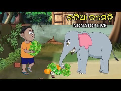 Natia Comedy Live 29 || Utkal cartoonworld's Live broadcast thumbnail