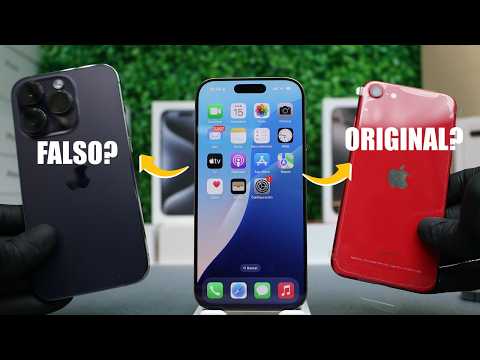 Cómo Reconocer un iPhone Original | Comprobar iPhone 11, 12, 13, 14, 15 y 16 (Guía Completa) thumbnail