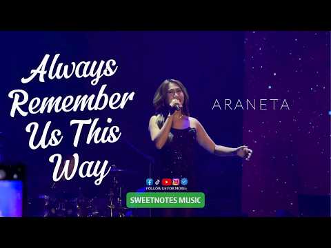Always Remember Us This Way | Lady Gaga - Sweetnotes Live @ Araneta Coliseum thumbnail
