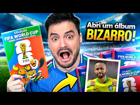 SIM, COMPLETEI UM ÁLBUM ALTERNATIVO DA COPA DO MUNDO! thumbnail
