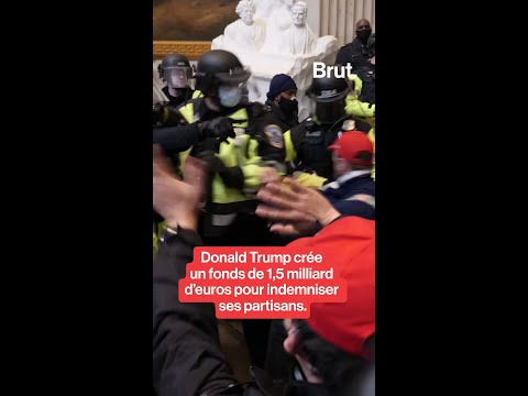 L’administration de Donald Trump crée un fonds de 1,5 milliard d’euros pour indemniser ses partisans thumbnail