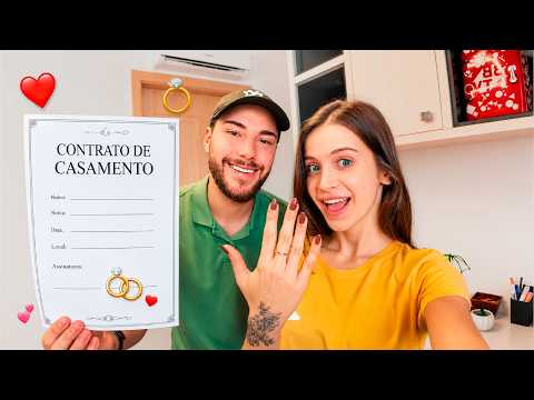 O PRIMEIRO PASSO do nosso CASAMENTO! 💍 thumbnail