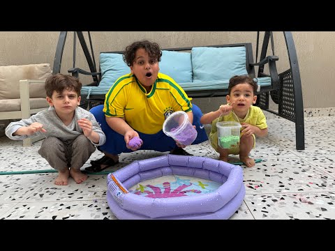سكتش البطريق حط سلايم فهودي بالمسبح وخربه وصار يبكي?? thumbnail