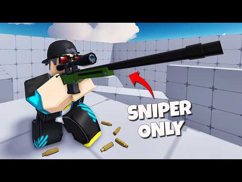 HEADSHOT!! Rivals Tapi SNIPER Only & Katana ??? | Rivals Indonesia thumbnail