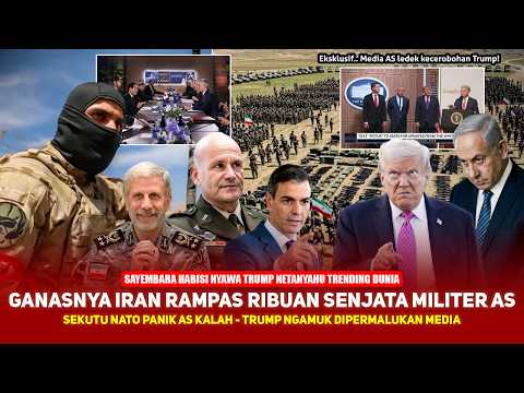IRAN PERMALUKAN SEKUTU TRUMP! Ribuan senjata AS-Israel dirampas, Dua Media besar AS ikut senang! thumbnail