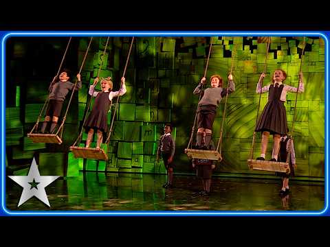 The RSC's production of Matilda The Musical perform 'When I Grow Up'! | Semi-Finals | BGT 2026 thumbnail