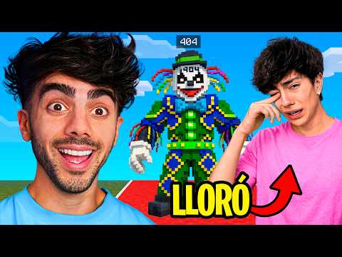 SI CONSTRUYES A 404 EN MINECRAFT TE DOY $10.000! thumbnail