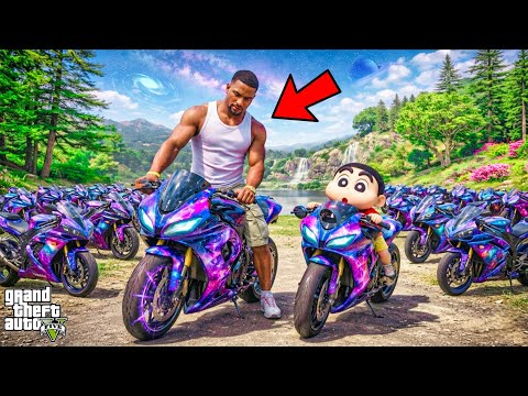 GTA 5 : Franklin & Shinchan Found Mysterious Super Galaxy Bikes!? | GTA 5 Bangla Gameplay thumbnail