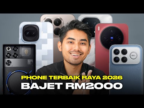 Smartphone Bajet RM2000 - RM3000 Paling Berbaloi Raya 2026!  thumbnail