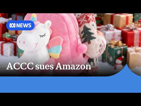 ACCC sues Amazon over button batteries in kids backpacks | ABC NEWS thumbnail