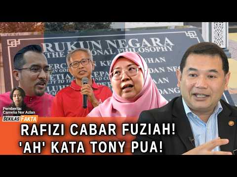Kenyataan Tony  ‘dangkal adab’, ‘Ah’ reaksi Tony Pua, Rafizi Cabar Fuziah | SEKILAS FAKTA thumbnail