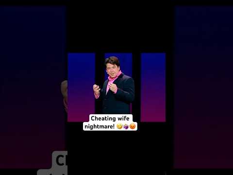 Cheating wife nightmare! 🤣🤷🏼‍♀️😡 #michaelmcintyre #standupcomedy #comedy thumbnail