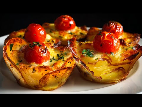 Wenn du 1 Kartoffel hast,bereite dieses einfache und leckere Kartoffelgericht zu.Knusprige Kartoffel thumbnail