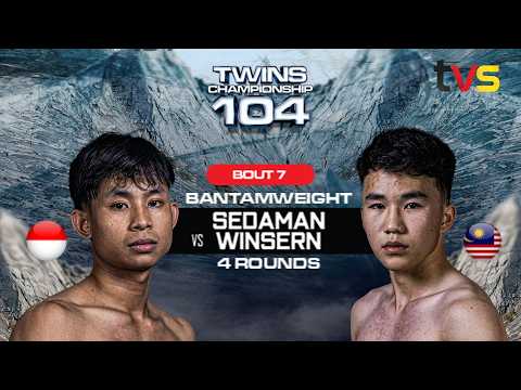 Muhammad "Sedaman" Triseda vs Win Sern  | TWINS Championship 104 | Full Fight thumbnail
