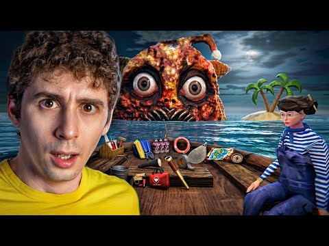 SOPRAVVIVI su UNA BARCA in MEZZO all’OCEANO! (succedono cose assurde) - Don’t Sleep with the Fishes thumbnail