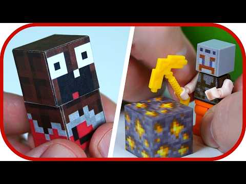 Конструктор МАЙНКРАФТ. 500 магнитных кубиков Minecraft. Магнитный Леня Шоколад и Владус. thumbnail