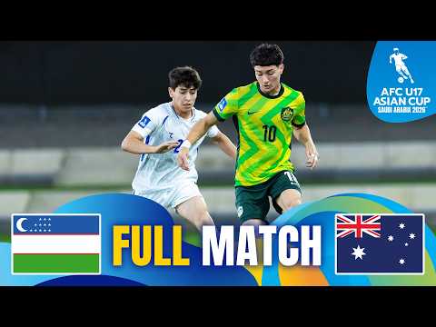 Uzbekistan vs Australia | Full Match | Group Stage – AFC U17 Asian Cup™ 2026 thumbnail