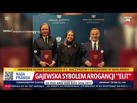 Gajewska symbolem arogancji "Elit". Naga Prawda thumbnail