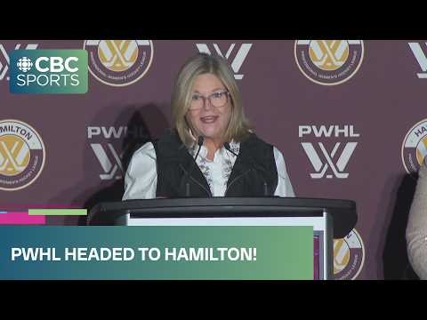 Hamilton, Ontario getting PWHL expansion franchise beginning in 2026-27 season | #CBCSports thumbnail
