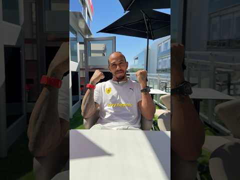 A very special good luck message for The Arsenal 🔴⚪️#F1shorts #F1 thumbnail