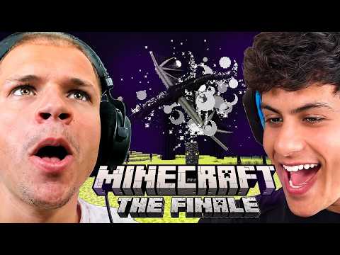 PLAYING HARDCORE MINECRAFT UNTIL WE BEAT IT thumbnail