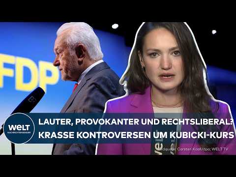 FDP: Lauter, provokanter und rechtsliberal? Krasse Kontroversen um Kubicki-Kurs in der Partei thumbnail