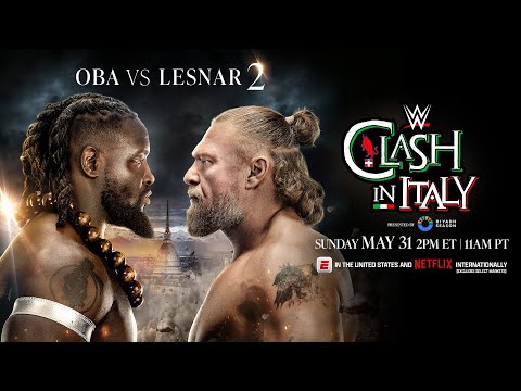 Oba Femi vs. Brock Lesnar: WWE Clash in Italy Hype Package thumbnail