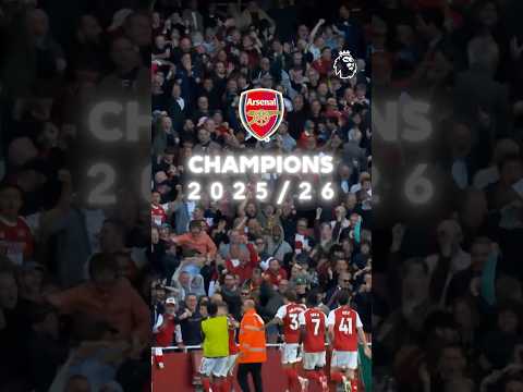 Arsenal Are Premier League Champions 🏆 thumbnail