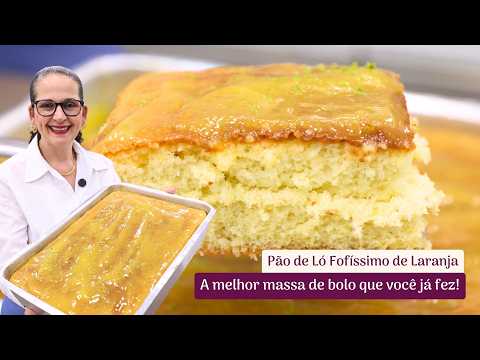 PÃO DE LÓ LEVÍSSIMO E SUPER FOFO DE LARANJA! UM DOS MELHORES BOLOS DA ISAMARA! - Isamara Amâncio thumbnail
