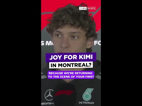 First podium in F1… and a win in Montreal this year for Kimi? #kimiantonelli #canadiangp #formula1 thumbnail