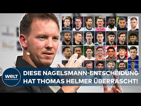 NEUER ZURÜCK IM TOR: Fußball WM 2026 ‒ Nagelsmanns Kader mit einigen Überraschungen thumbnail