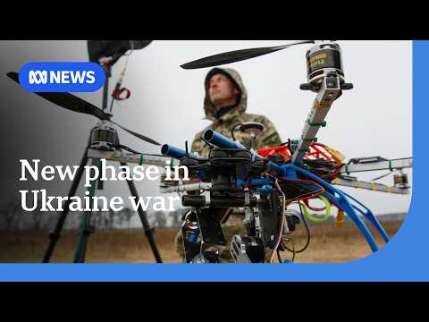 Kyiv's enhanced drone capabilities open new phase in Ukraine war | ABC NEWS thumbnail