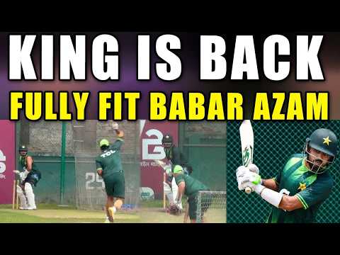 Babar Azam is fully fit | Ready for the 2nd Test against Bangladesh thumbnail