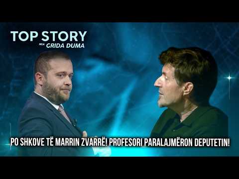 Po shkove të marrin zvarrë! Profesori paralajmëron deputetin! Bido: Do ikim për not bashkë thumbnail